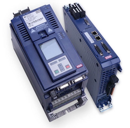 Servo and motor drives for motion systems from KEB