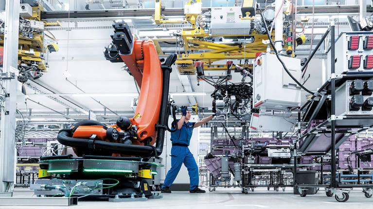 An example of a KUKA cobot
