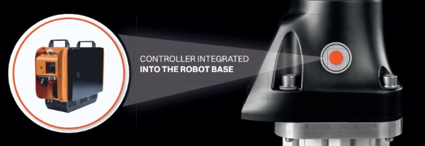 Kassow Robots Edge Edition cobots include a controller integrated into the robot base