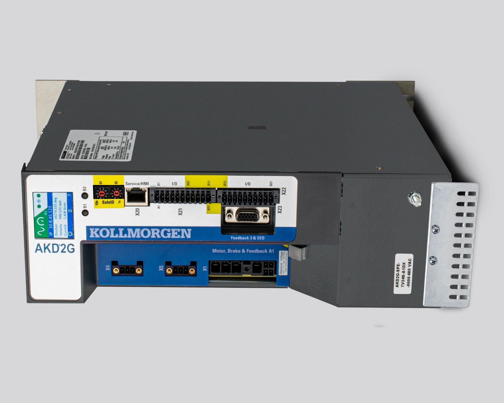 Highly configurable the ADK2G 24A's I/O ports can be used for a variety of feedback sensors, or to control multiple drives at a time.