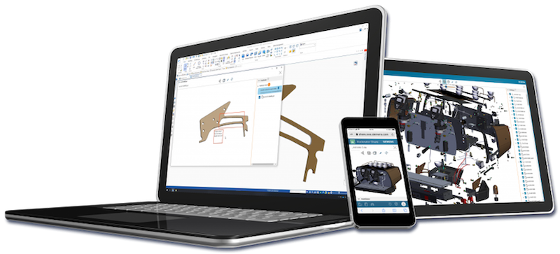 Siemens PLM software allows team collaboration