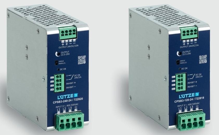 LUTZE 's latest addition to its compact power supply series. 