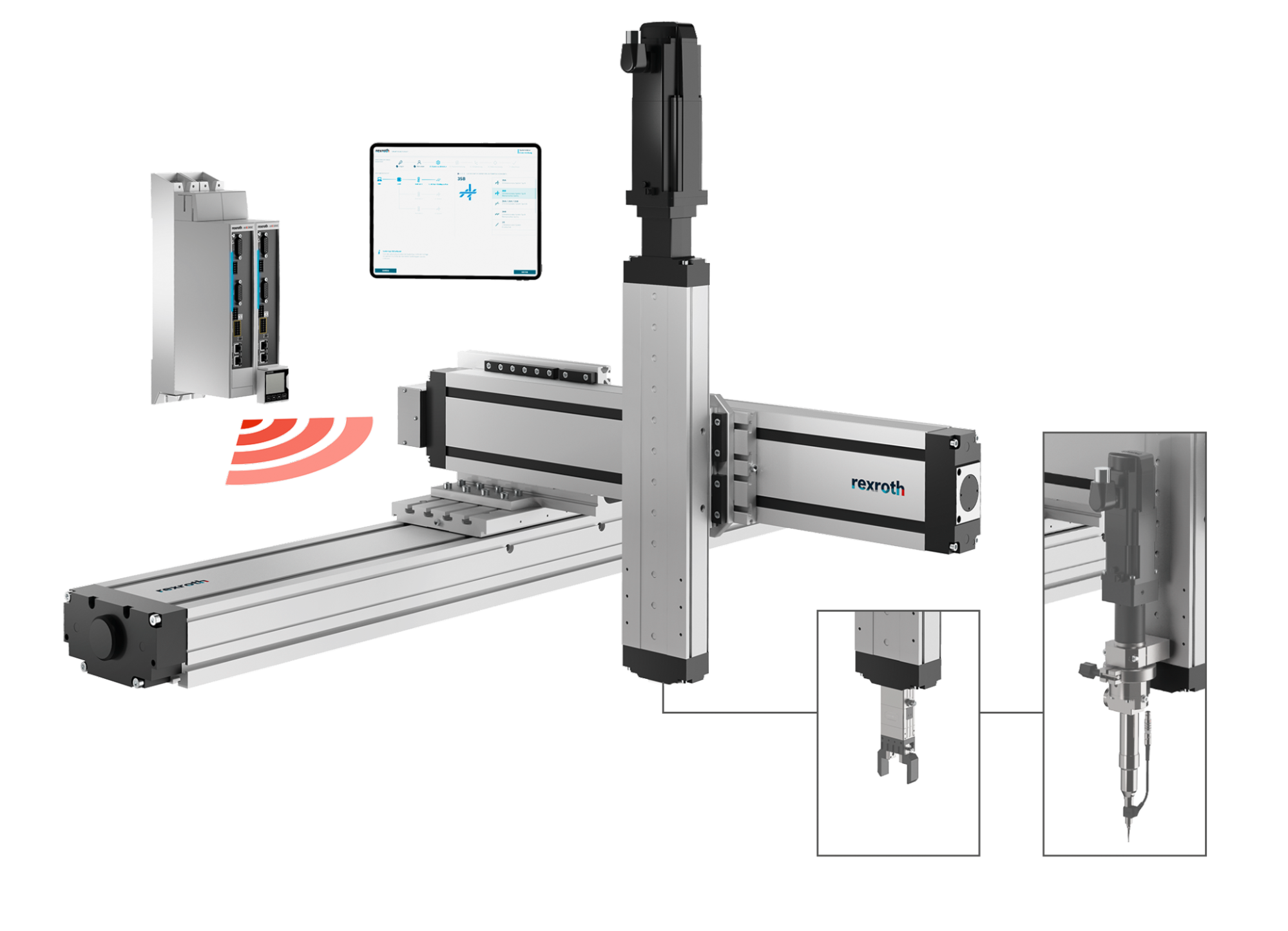 Bosch Rexroth's expanded linear robot portfolio for more versatility