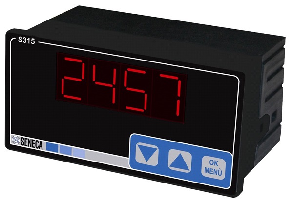 Modern LED loop-powered display