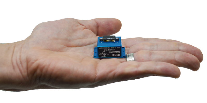 inertial measurement unit sensor / imu sensor relative size