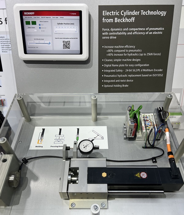 Beckhoff linear electric actuators