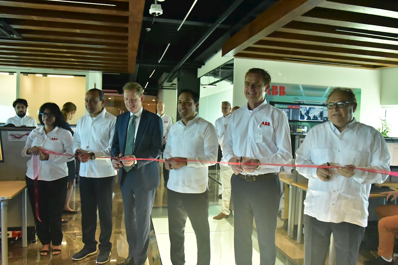 ABB and MXTEC ribbon-cutting ceremony