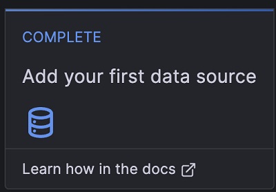Grafana data source widget