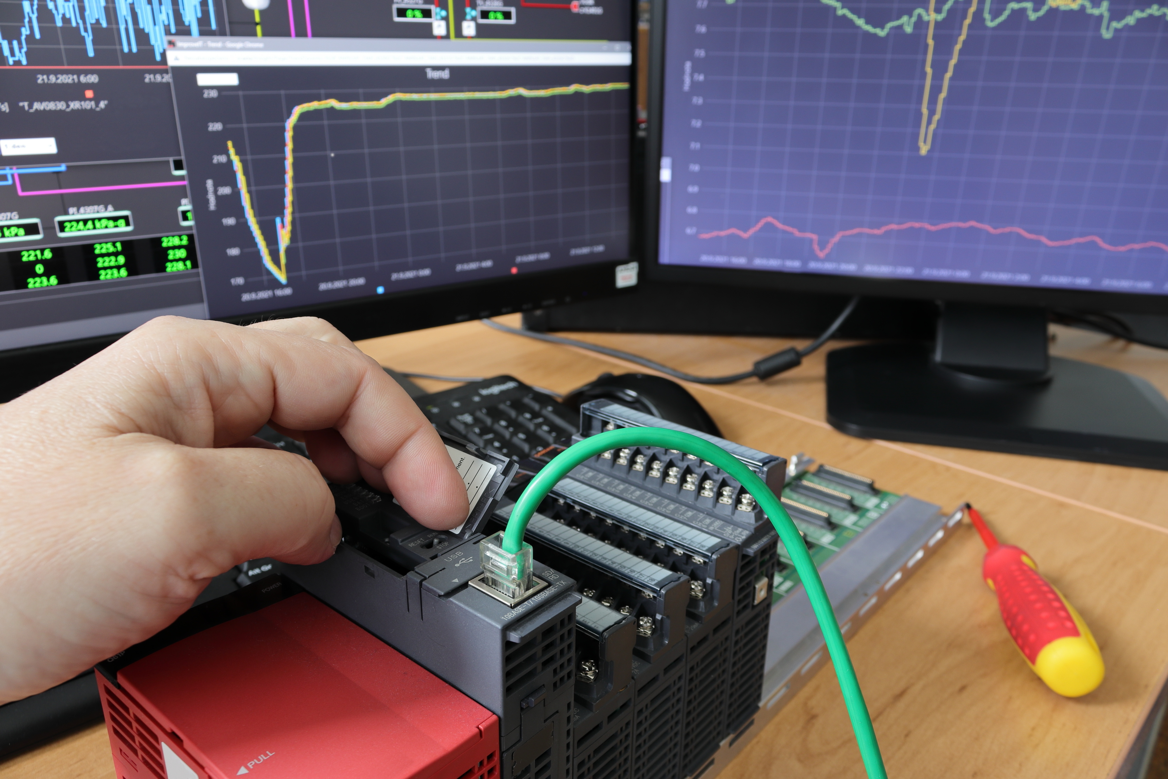 conserving memory within a controller helps keep processes running optimally