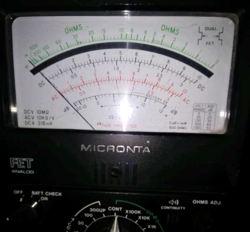 Micronta meter