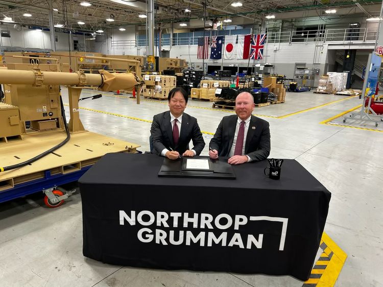 Mitsubishi and Northrop Grumman sign a teaming agreement to bolster Japan's national security