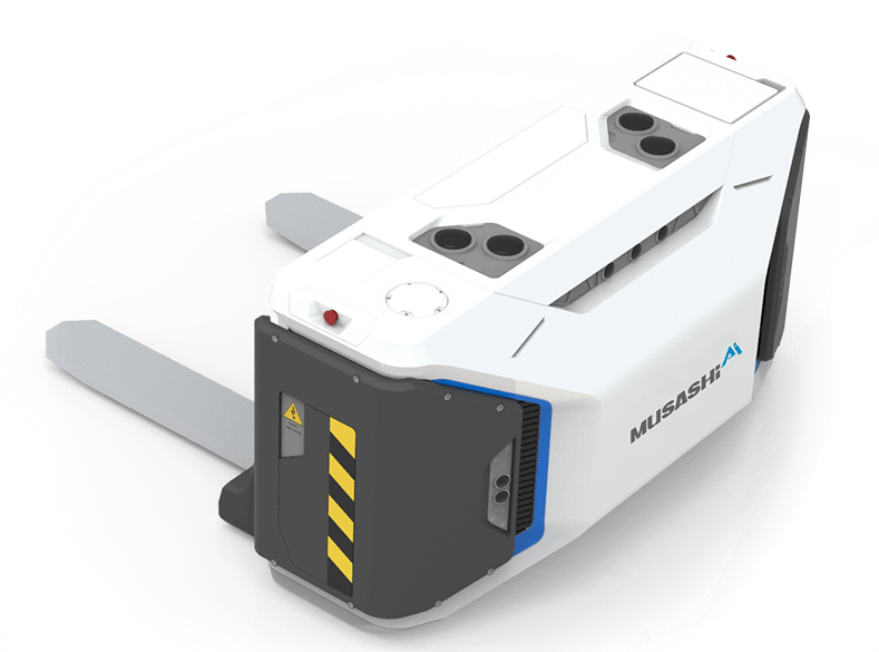 MusashiAI autonomous robotic forklift
