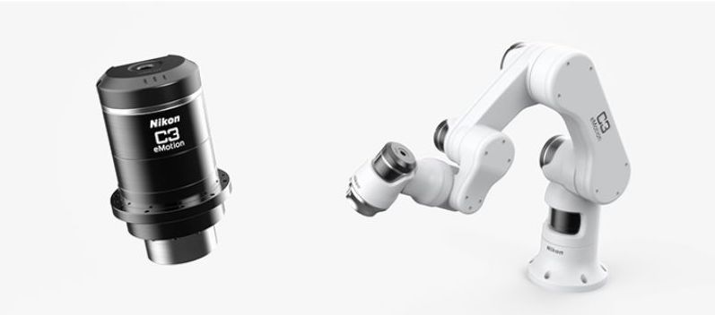 Nikon's C3 emotion actuator with robotic arm