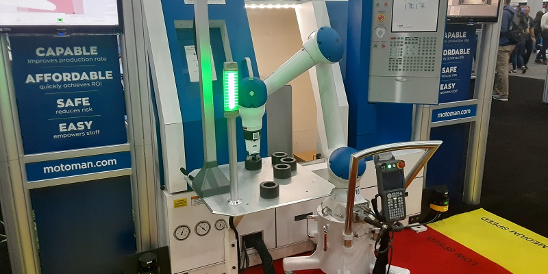 Yaskawa cobots' intuitive user controls
