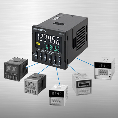 Versatile and compact the H5CC digital timer combines the functionalities of five different OMRON timers. I
