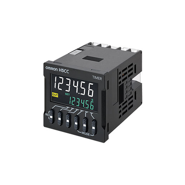 Featuring super bright LED display, to highlight operating status and conditions, OMRON's H5CC integrates predictive maintenance capabilities. 