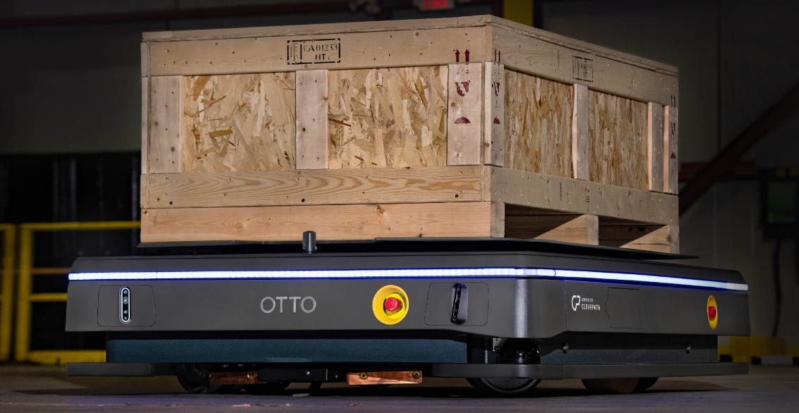 Adaptive fieldset technology allows the OTTO 1200 to safely and quickly maneuver around obstacles and transit intersections without slowing down.