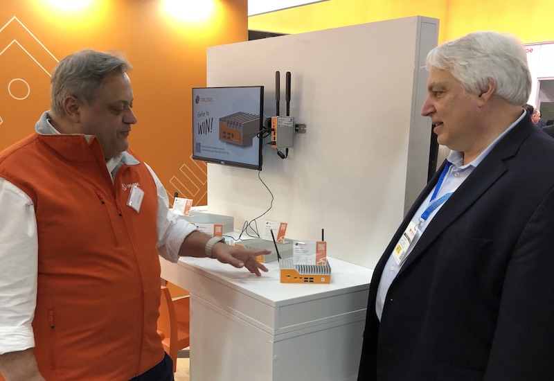 OnLogic Helix 401 at Embedded World 2023 w/ Editor-in-Chief Jeff Child