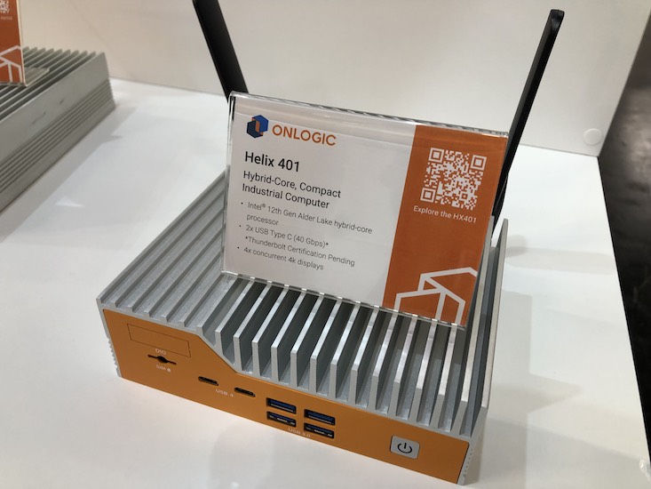 OnLogic Helix 401 with USB, I/O, and SIM wireless communication ports