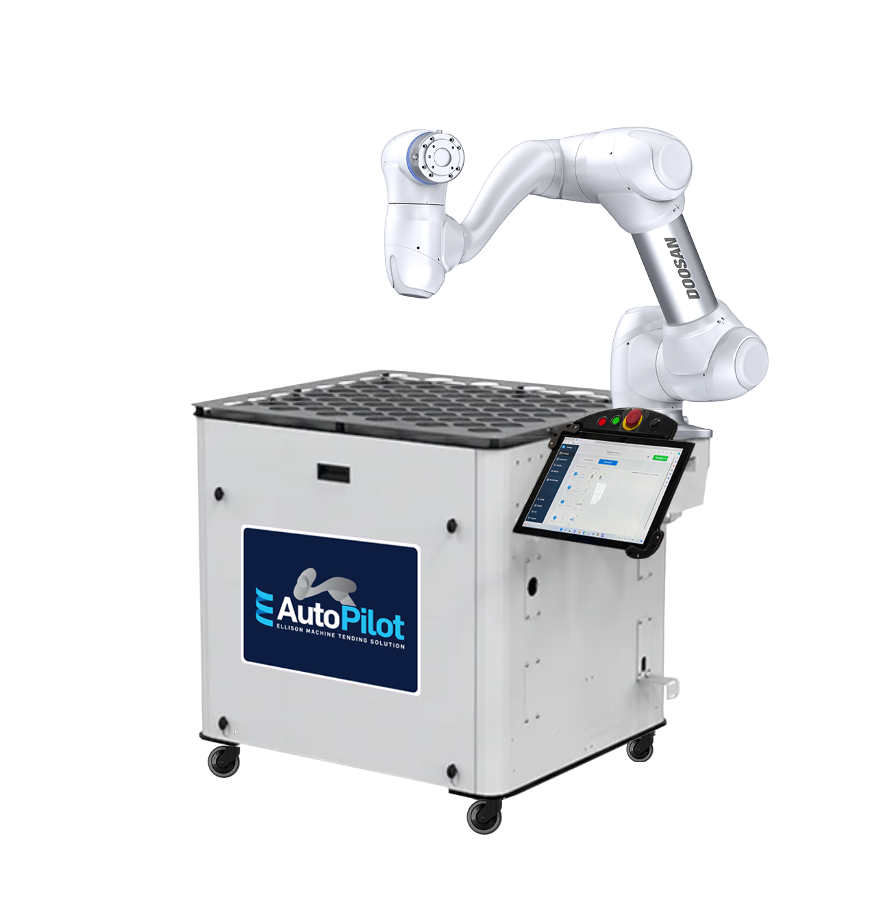 Ellison Technologies’ AutoPilot for deploying cobots for CNC machine tending applications is powered by OnRobot’s D:PLOY platform