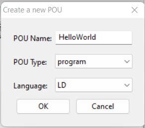 Completing the project box information