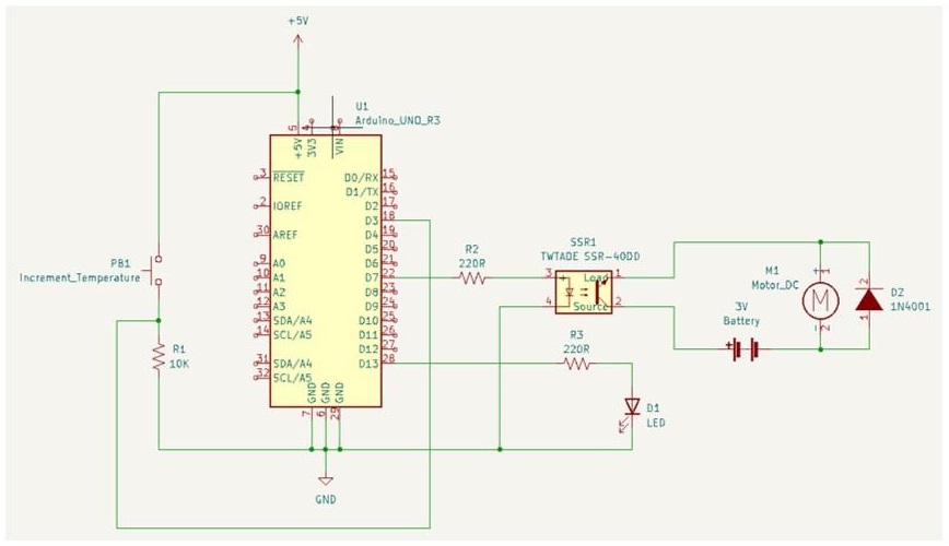 Temperature controller schematic