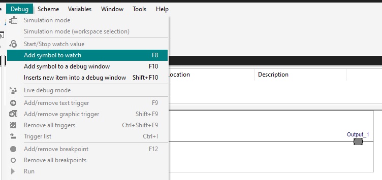 Adding variables (symbols) to a watch list can identify problems in the code and hardware.