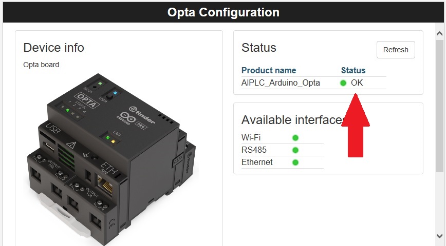 After activating the license, be sure the status says ‘OK’ to continue programming.