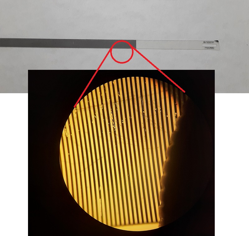 Optical linear encoder