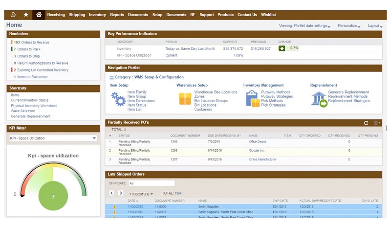 Oracle Netsuite WMS