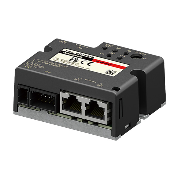 Oriental Motor AZ Series mini driver can be directly controlled using software, such as Python, from a single-board computer, such as Raspberry Pi or JETSON, or on a desktop