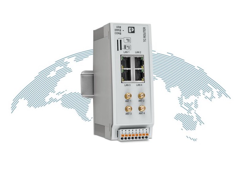 Phoenix Contact's 5G cellular router / TC Router 50004T-5G