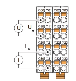 Analog input wiring diagram