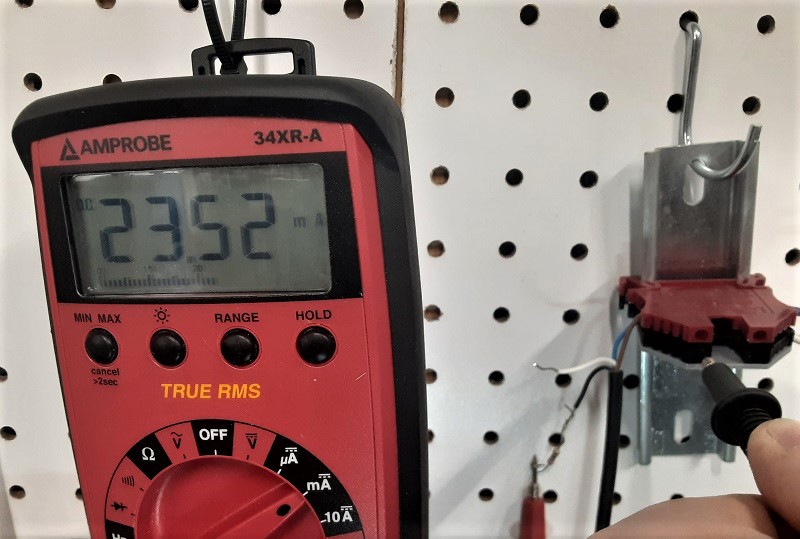 PNP sensor test