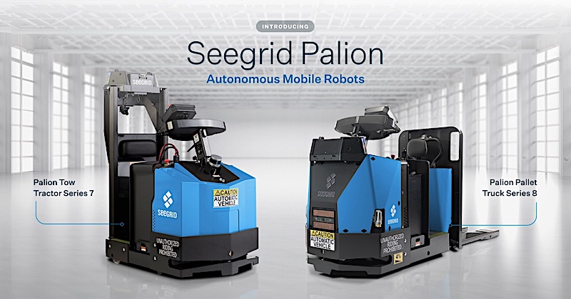 Seegrid Palion Autonomous Mobile Robots (AMRs)