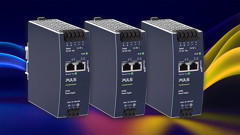 New series of EtherCAT power supplies from PULS