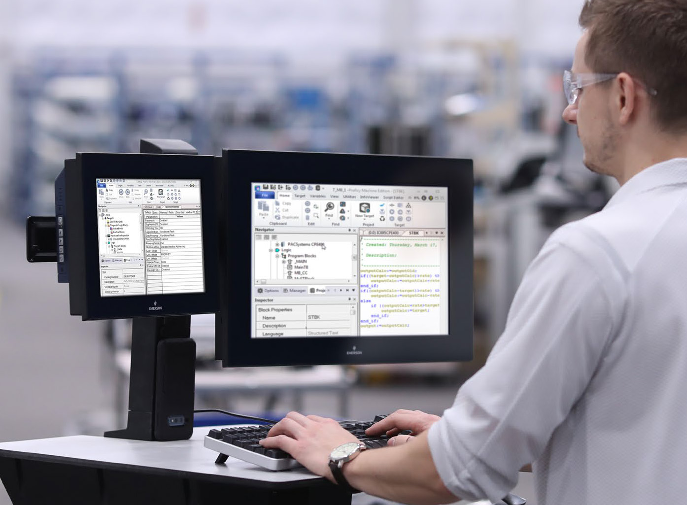 Emerson's PACSystems RXi HMI