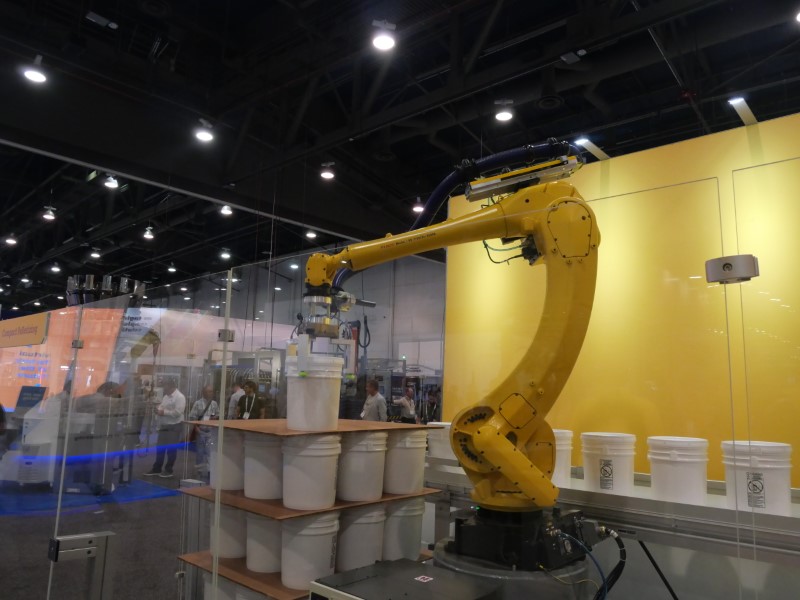 FANUC new curved arm model