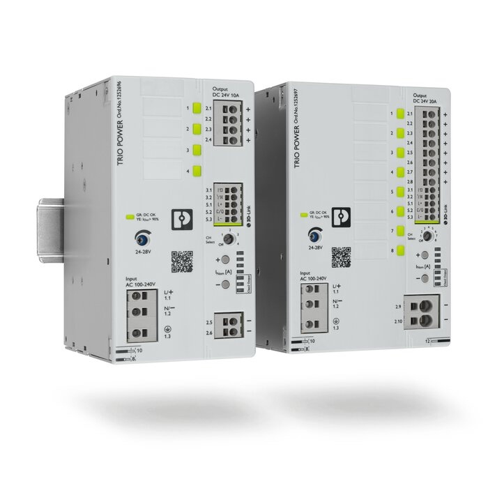 Two Phoenix Contact TRIO POWER supplies