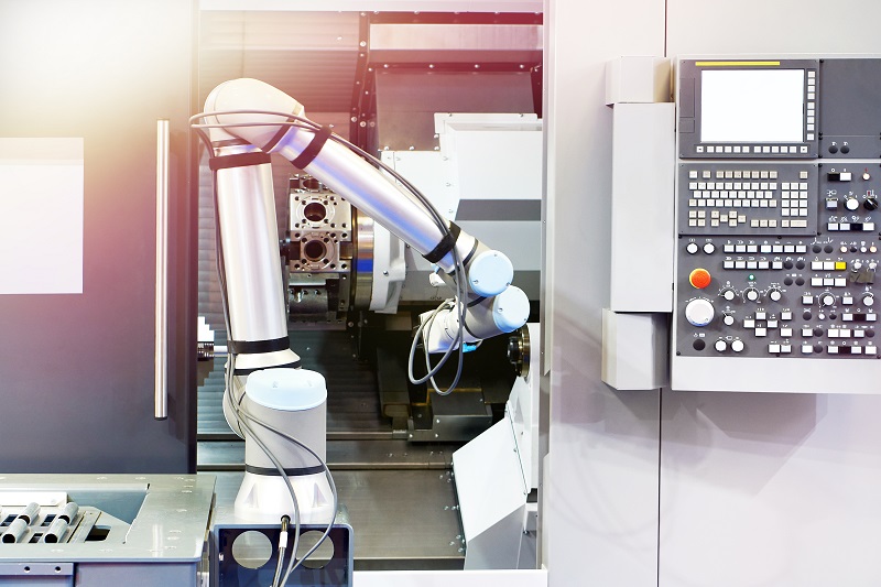 UR's new software, PolyScope X for CNC machine tending