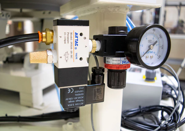 pneumatic system in a manufacturing setting