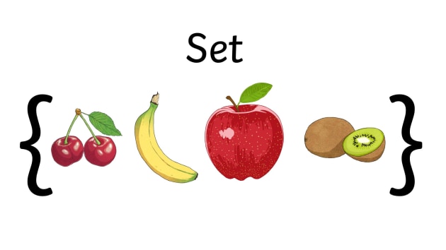 A set using fruit types