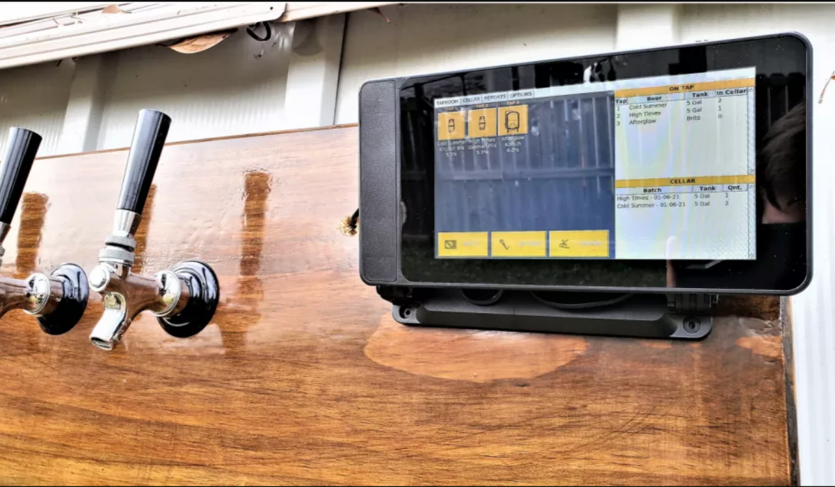 Raspberry Pi powering beer inventory control system
