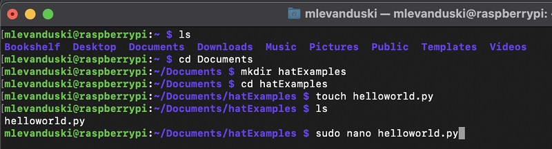 Creating a new file in Python