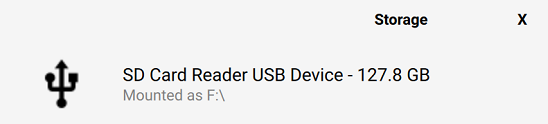 Identifying drive for Raspbian OS 