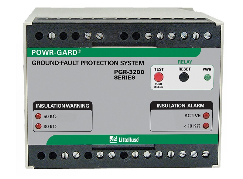 An earth fault relay and earth leakage relay monitor current passing from phases to ground