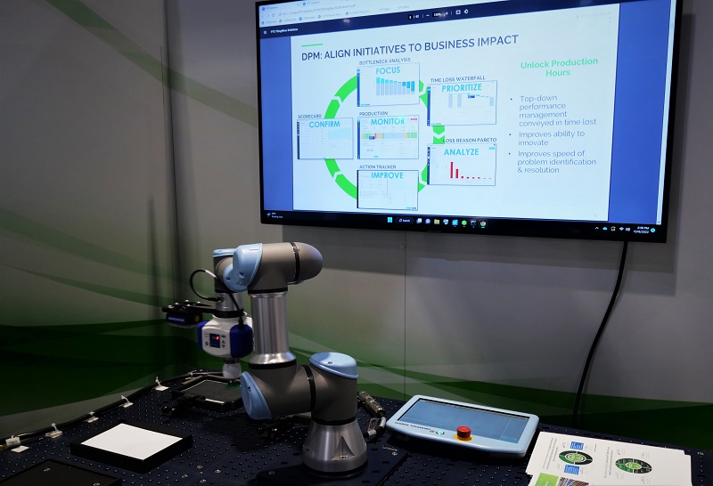 Control and business analysis in system from PTC at Automation Fair 2022
