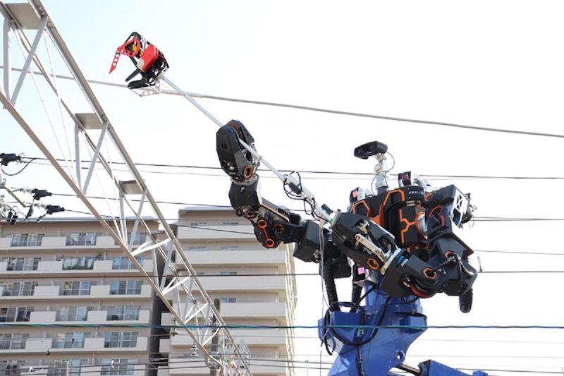 West Japan Railway Company's humanoid robot for railway tasks
