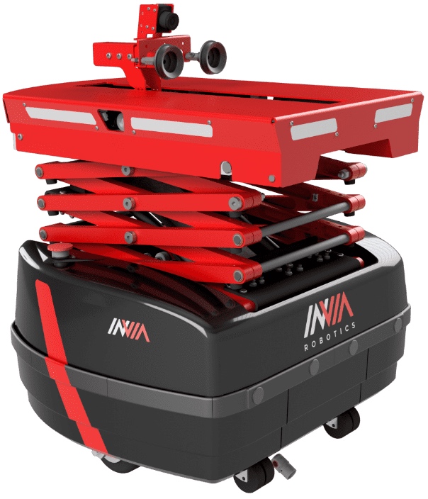 invia robotics social distancing