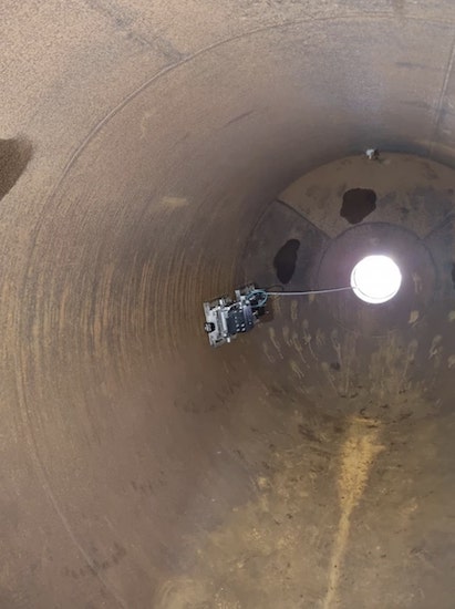 Chimera robot pressure vessel inspection